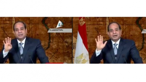 Sisi'nin Rabia işareti sosyal medyayı salladı