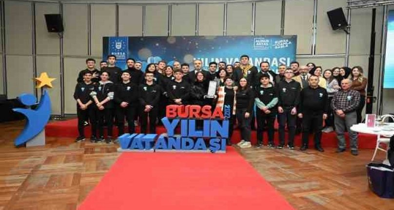 Bursa'da yılın vatandaşı seçildi