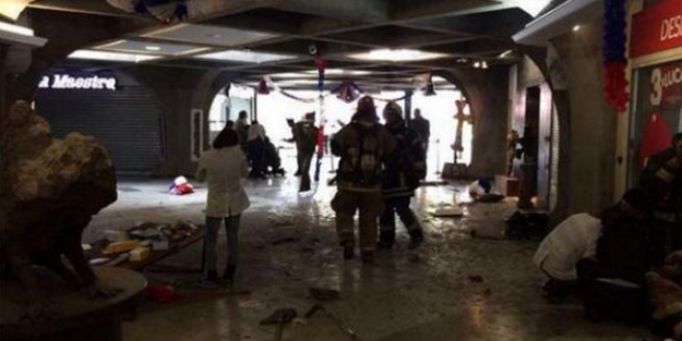 Metro istasyonunda patlama:9 yaralı