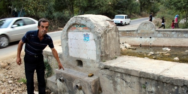 Çeşmelerin Kuruması Vatandaşları Endişelendiriyor