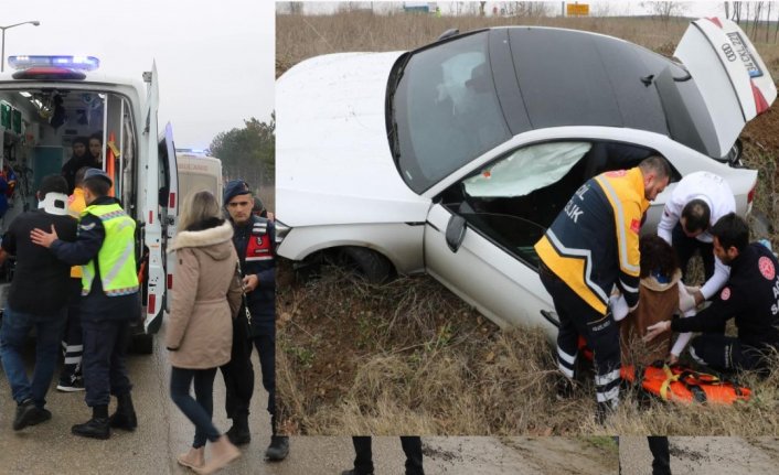 Kaza sonrası ilginç olay! ‘Çok soru soruyorsunuz' diyerek ambulanstan indi