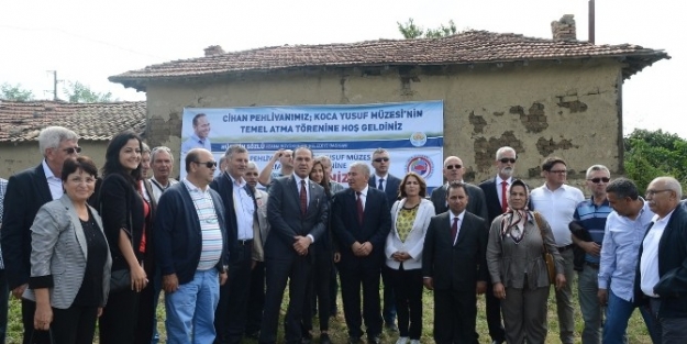 Başkan Sözlü, Koca Yusuf Müzesinin Temelini Attı