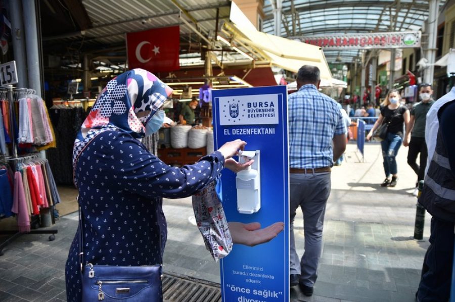 Bursa Büyükşehir, tedbiri elden bırakmıyor