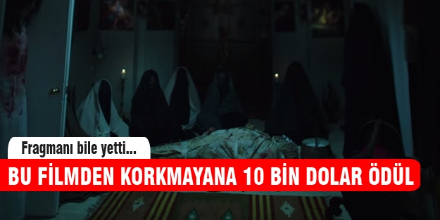 Cin çıkarmadan korkmayana 10 bin dolar ödül