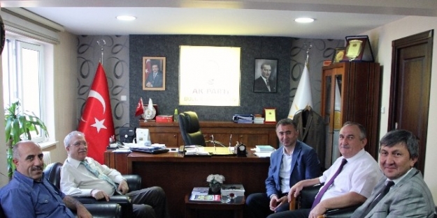 Tbmm Eski Başkan Vekili Alptekin’den Coşkunyürek’e Ziyaret
