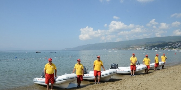 Sahillerde Güvenlik Arttı