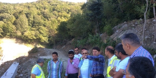 Tunç, Amasra Tüneli’nde Çalişmalari İnceledi