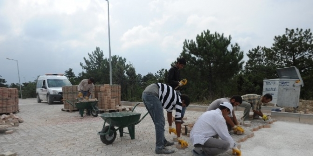 Kent Ormanı Araç Yollarına Kilit Parke Taşı