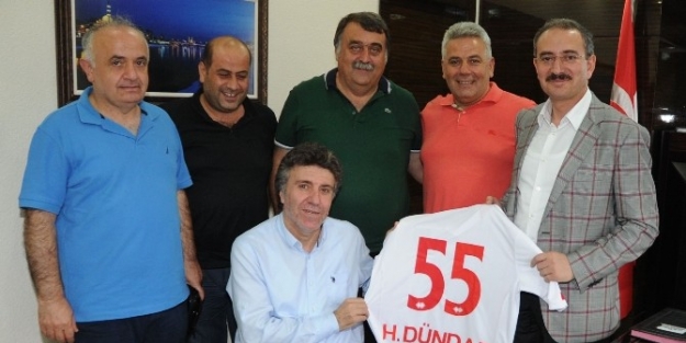 Samsunspor’dan Kul Ve Dündar’a Ziyaret