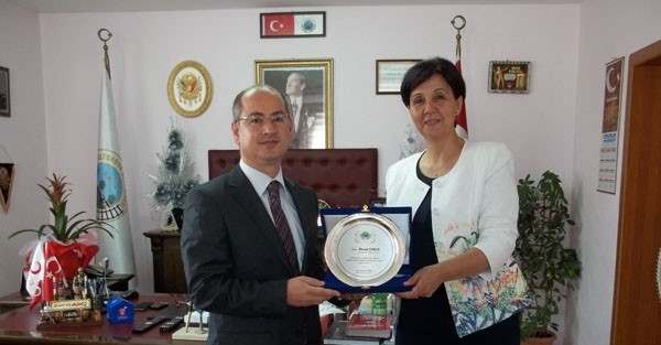 Kaymakam Yaman’dan Başkan Güneş’e Veda Ziyareti