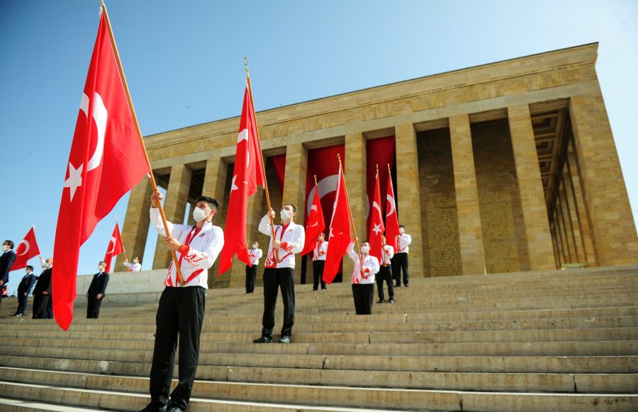 Anıtkabir'de 19 Mayıs töreni!