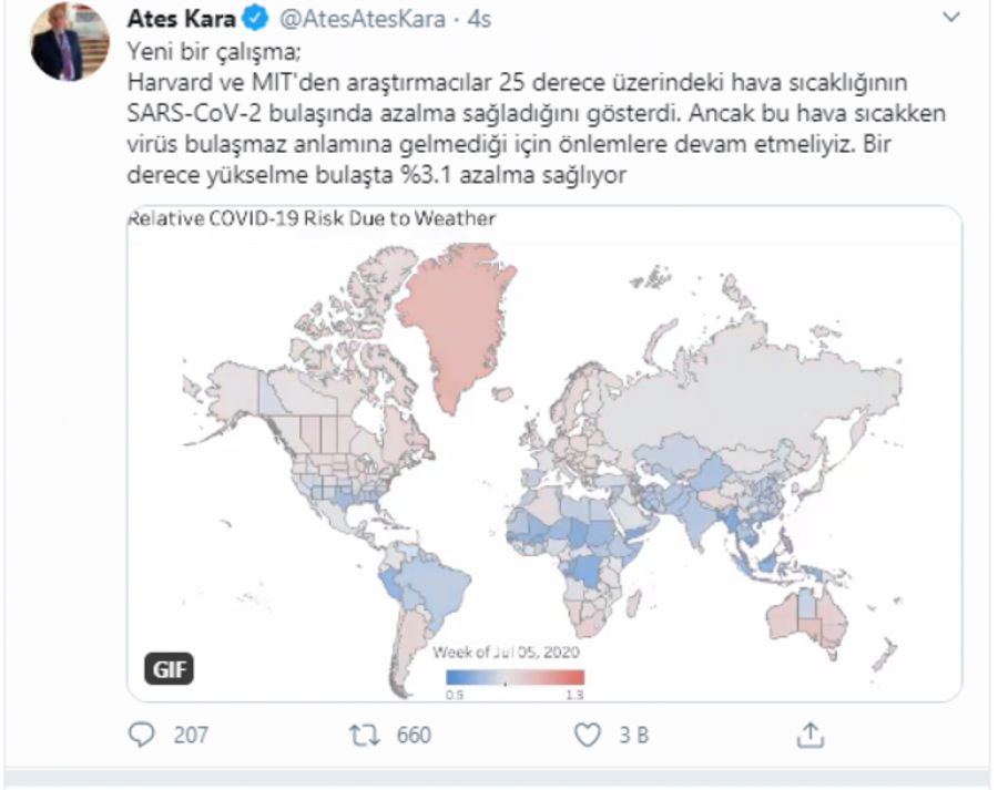 Havaların ısınmasıyla virüsün bulaşma hızı azalacak mı?