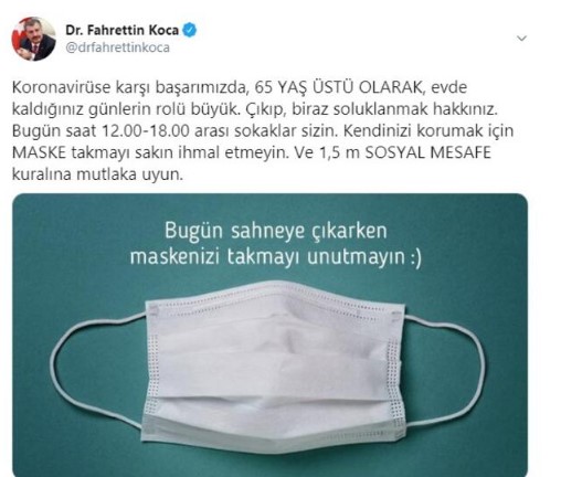 Sağlık Bakanı Koca Twitter'dan uyardı: Sakın bunu ihmal etmeyin!
