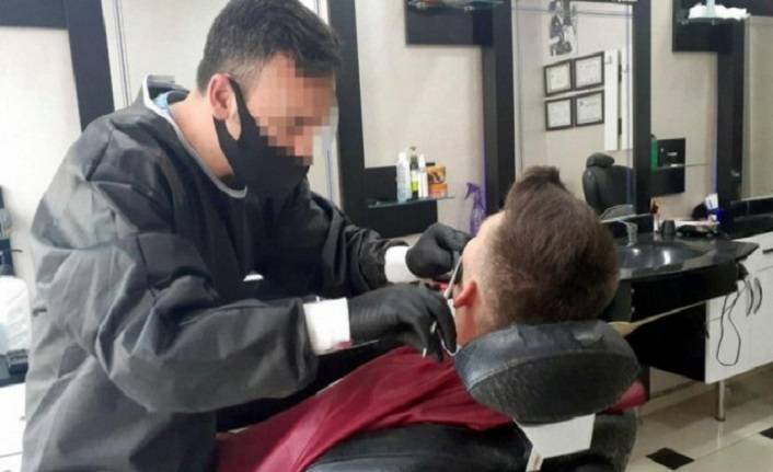 26 berberin koronavirüs testi pozitif çıktı!