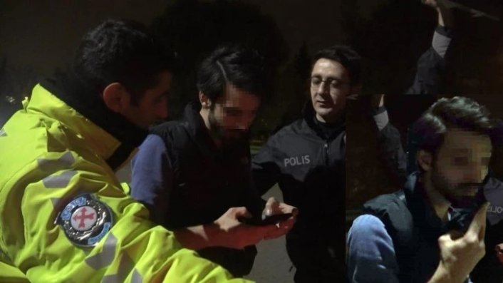 Bursa'da polisin alkollü sürücü ile imtihanı!  "Beni öldürün, ceza yazın ama bir sigara verin"