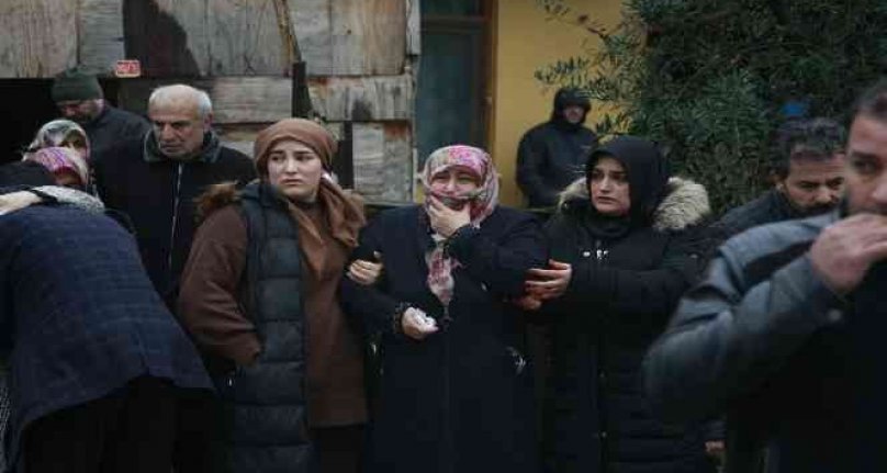 Bursa'da 4 tabut yan yana dizildi gözyaşları sel oldu...