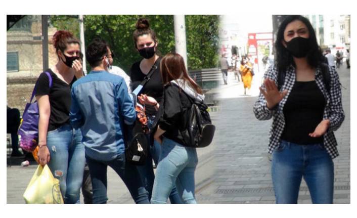 Sıcak dakikalar! Korona uyarısını dinlemeyen turistler...