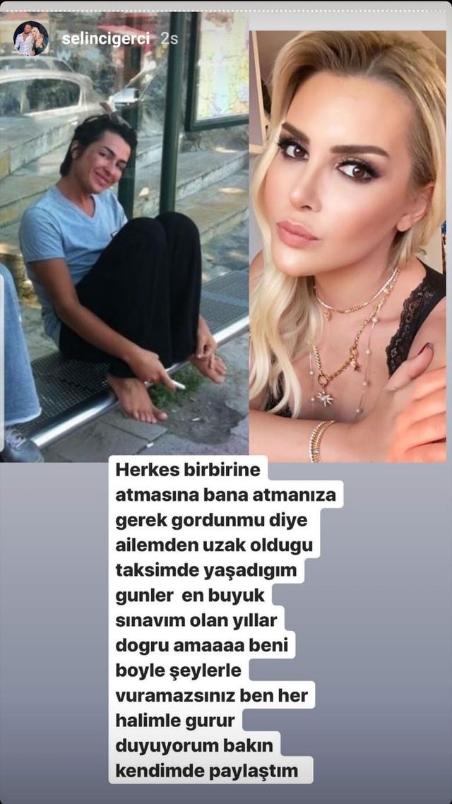 Selin Ciğerci eski fotoğrafını paylaştı: Beni böyle şeylerle vuramazsınız