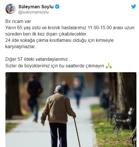 Bu fotoğrafı paylaştı ve... Bakan Soylu'dan 57 ile çağrı!