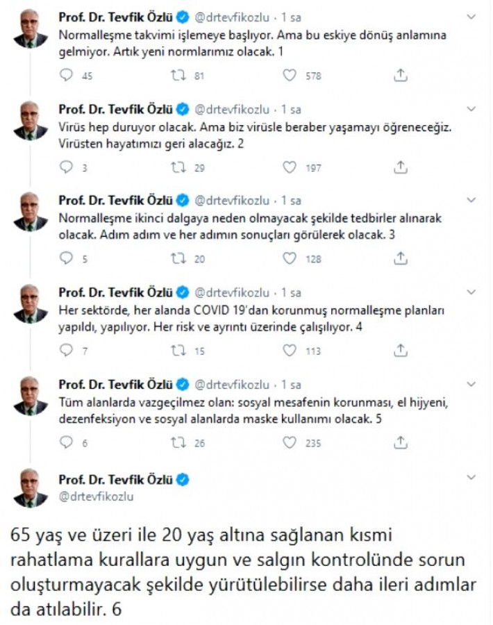 Normalleşme adımlarıyla ilgili ilk yorum!