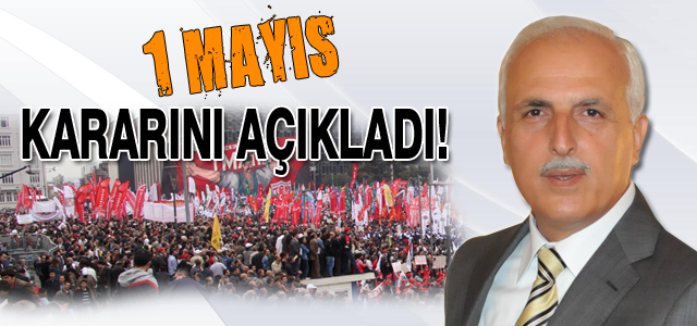 Taksim kararını açıkladı!