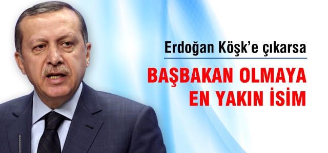 Başbakan olmaya en yakın isim