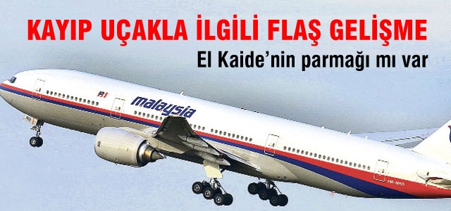 Kayıp Malezya uçağıyla ilgili flaş gelişme