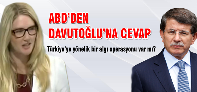 ABD'den Davutoğlu'na cevap