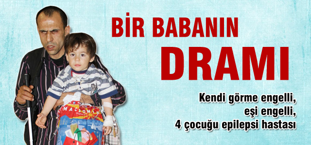 Bu babanın 4 çocuğu da epilepsi hastası