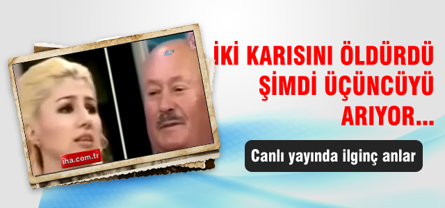 Canlı yayında ilginç anlar