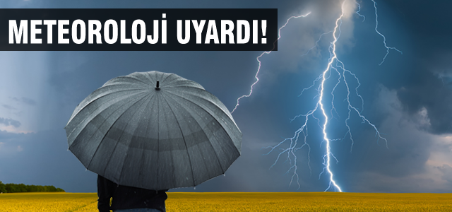 Kuvvetli yağış uyarısı!
