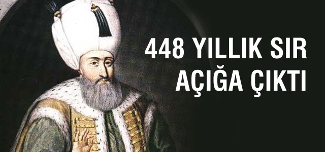 Kanuni'nin iç organları bulundu