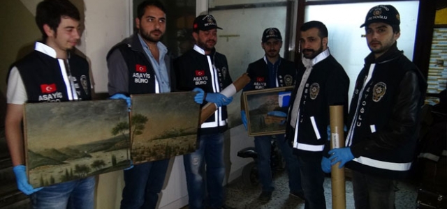 3 yıl önce çalınan tablo bakın nereden çıktı