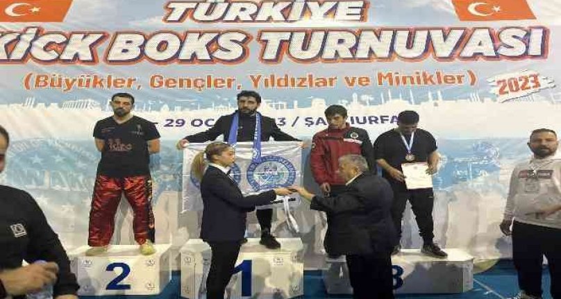 Türkiye Kick Boks Turnuvası'nda Yıldırım rüzgarı