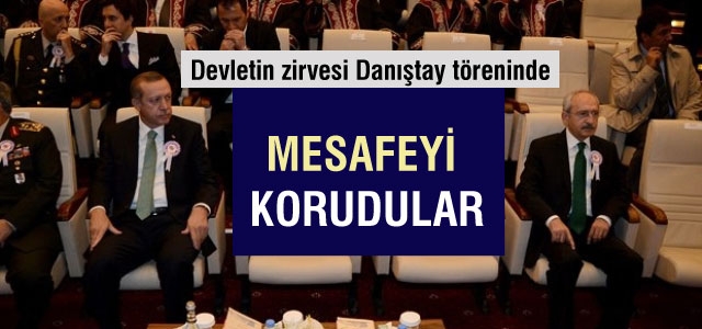 Devletin Zirvesi Danıştay'ın etkinliğinde buluştu