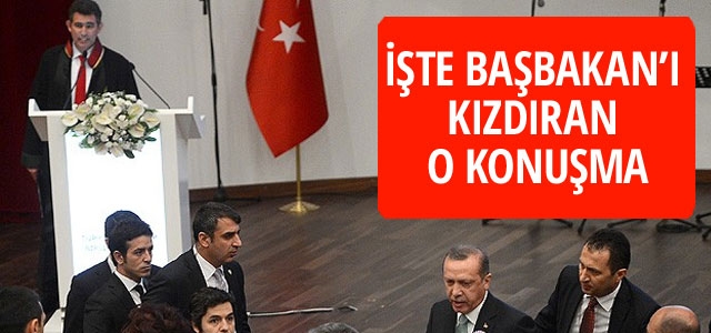 TBB Başkanı Feyzioğlu'nun Başbakan'ı kızdıran konuşması