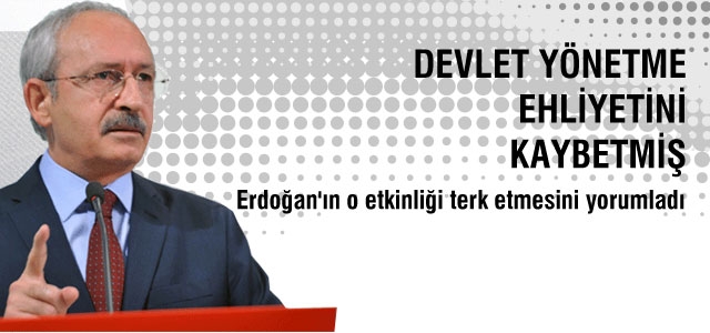 Kılıçdaroğlu'ndan Danıştay törenindeki gerginliğe ilk yorum