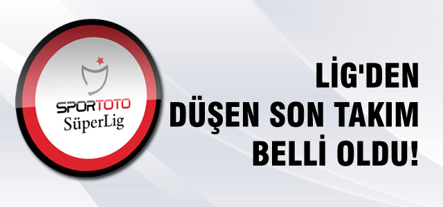 Elazığspor Süper Lig'e veda etti