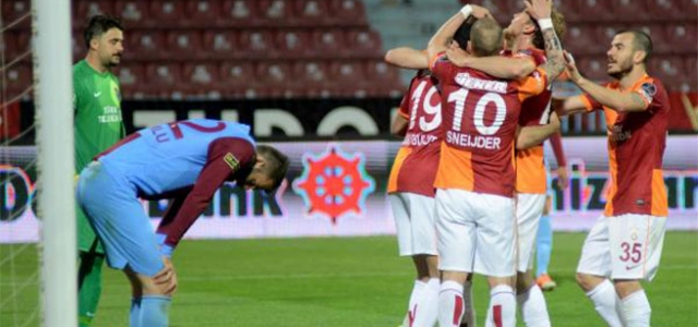 Trabzonspor:1 Galatasaray:4