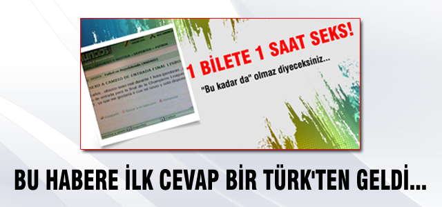 O teklife ilk cevap Türk'ten geldi