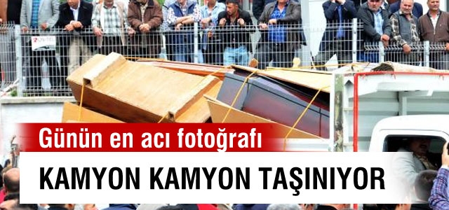 Köylerden bile tabut toplanıyor