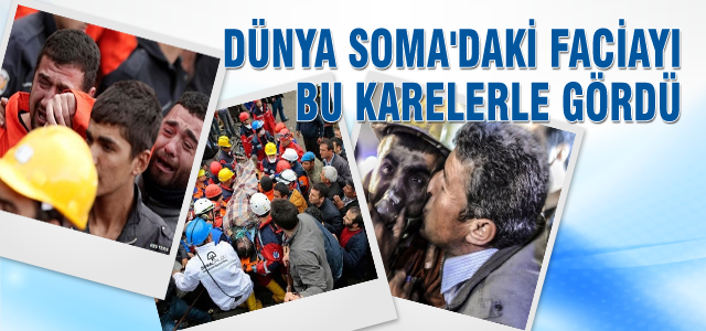 Dünya basını Soma'yı böyle duyurdu