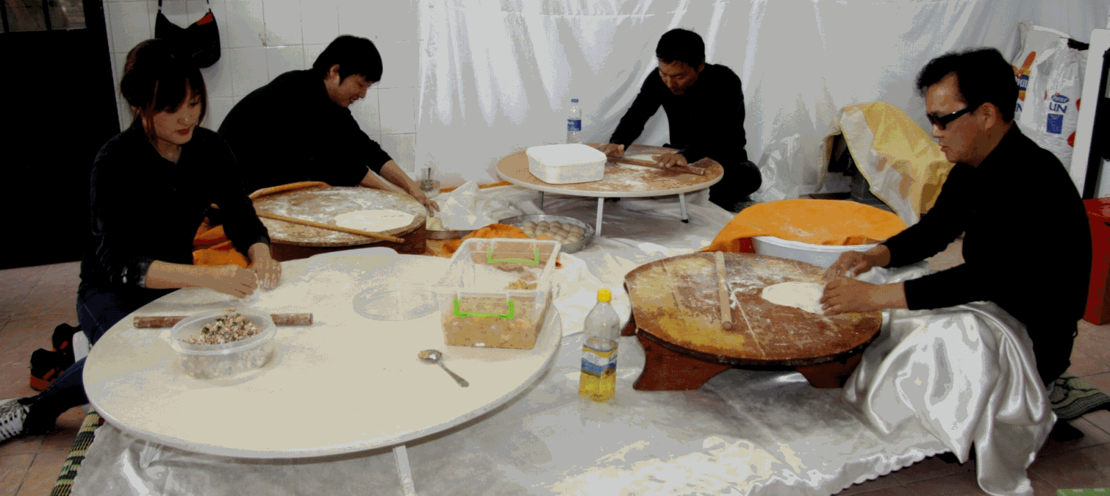 Korelilerden Türk usulü gözleme