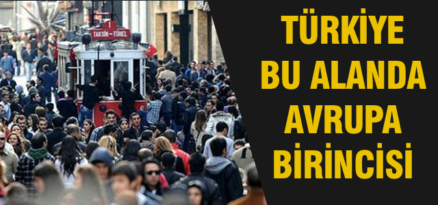 Türkiye genç nüfusta Avrupa birincisi