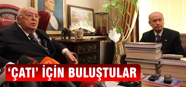 Demirel ve Bahçeli 'çatı'yı görüştü