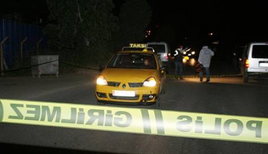 Taksiciye silahlı saldırı