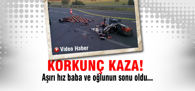 Uşak'ta korkunç kaza!