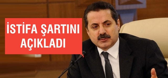 Çelik: Yüzde 1 başarısızlık varsa istifa ederim