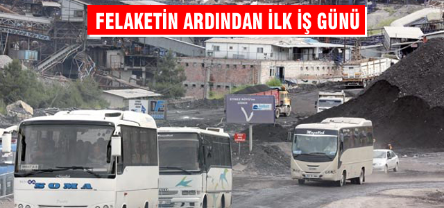Felaketin ardından ilk iş günü