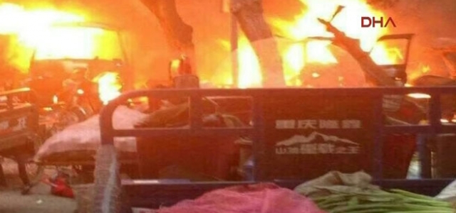 Çin'de pazar yerine bomba: 31 ölü
